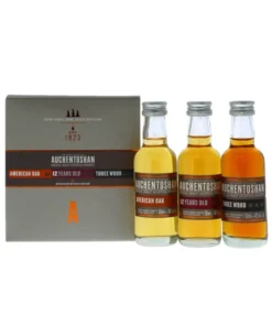 Auchentoshan Gift Collection (American Oak, 12y, Three Wood) 3 x 0,05l 41% GB