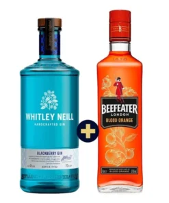 Beefeater Blood Orange 0,7l 37,5% + Whitley Neill Blackberry 0,7l 43%